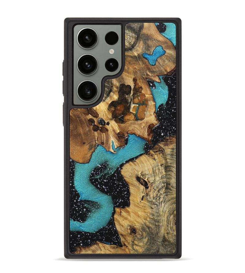 Galaxy S23 Ultra Wood+Resin Phone Case - Emilee (Cosmos, 700687)