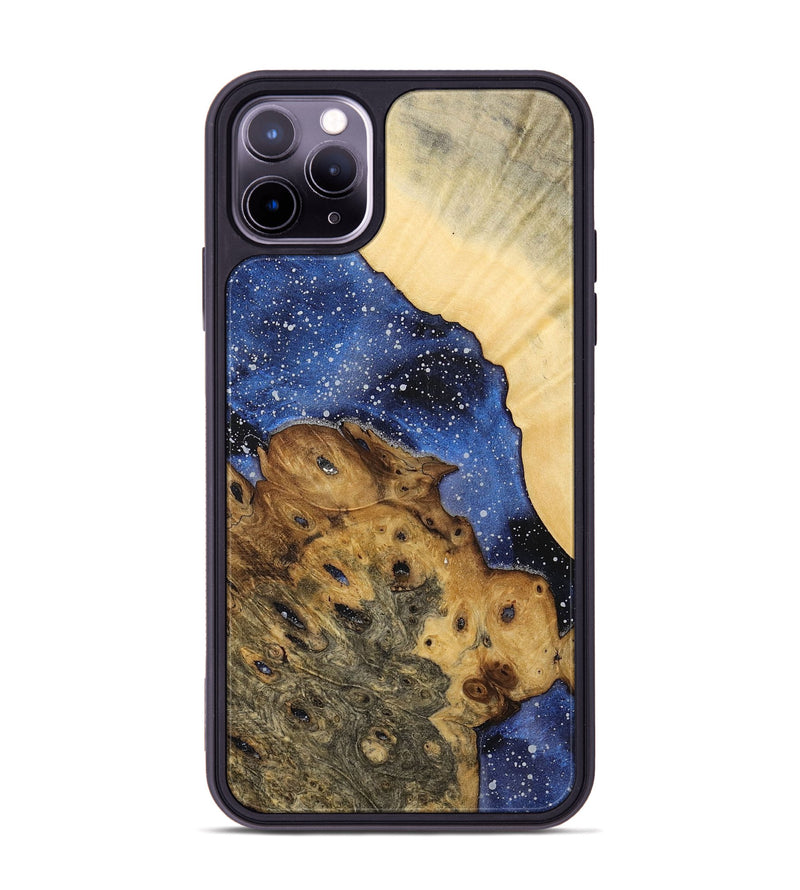 iPhone 11 Pro Max Wood+Resin Phone Case - Isabella (Cosmos, 700690)