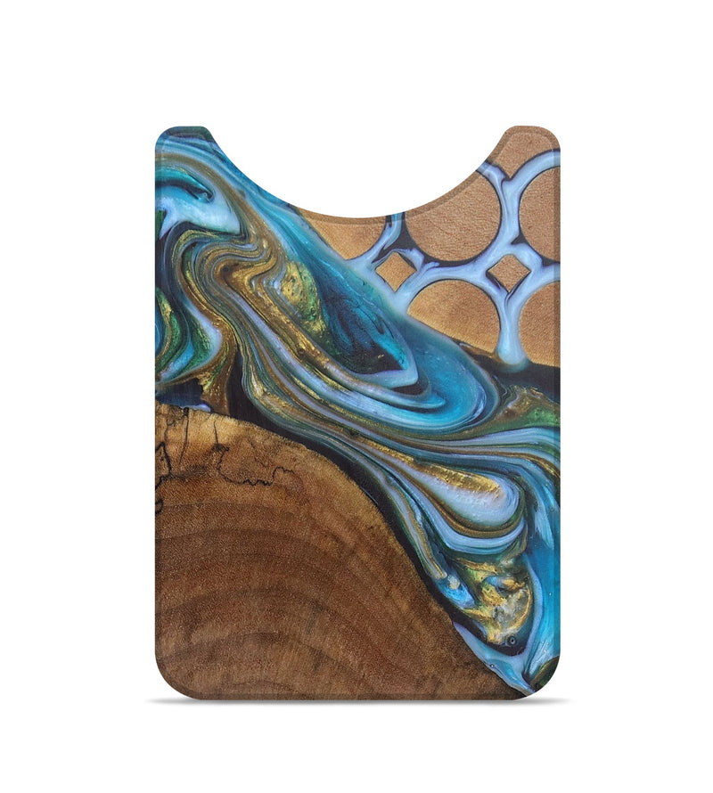 Live Edge Wood+Resin Wallet - Alec (Pattern, 700854)
