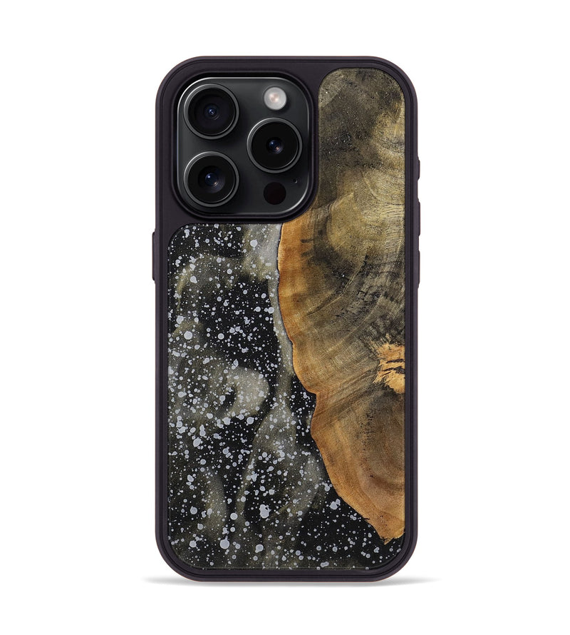 iPhone 15 Pro Wood+Resin Phone Case - Sergio (Cosmos, 701006)