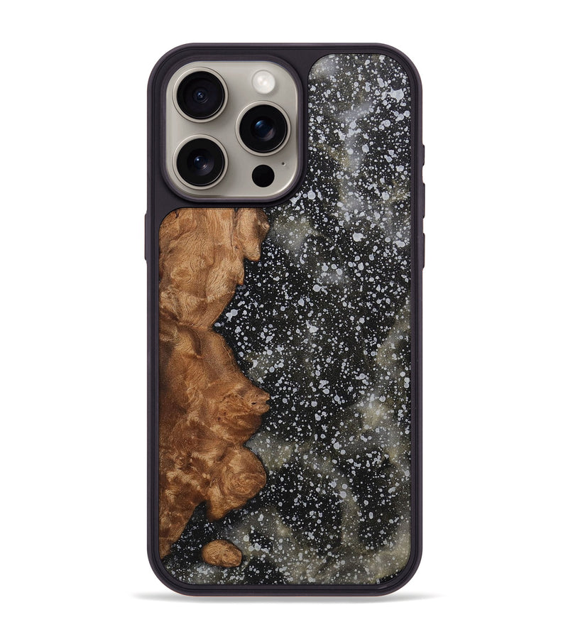iPhone 15 Pro Max Wood+Resin Phone Case - Eula (Cosmos, 701015)