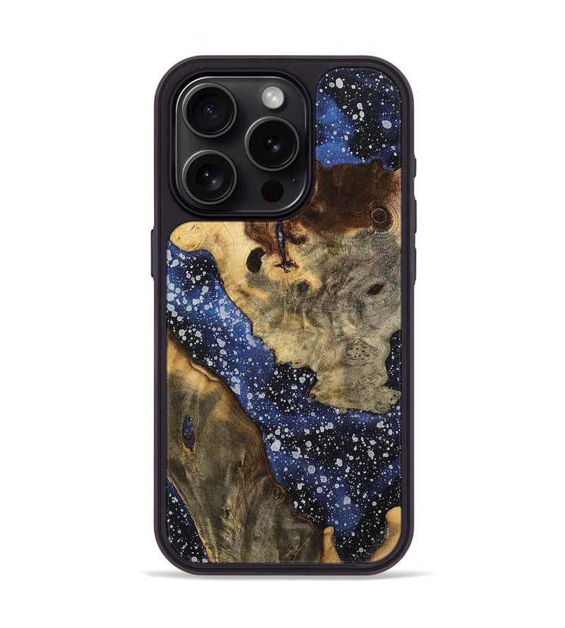 iPhone 15 Pro Wood+Resin Phone Case - Harper (Cosmos, 701016)