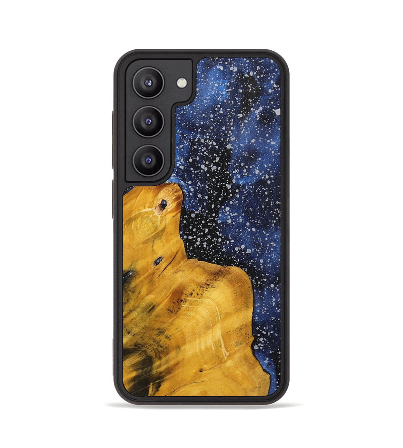 Galaxy S23 Wood+Resin Phone Case - Bob (Cosmos, 701034)