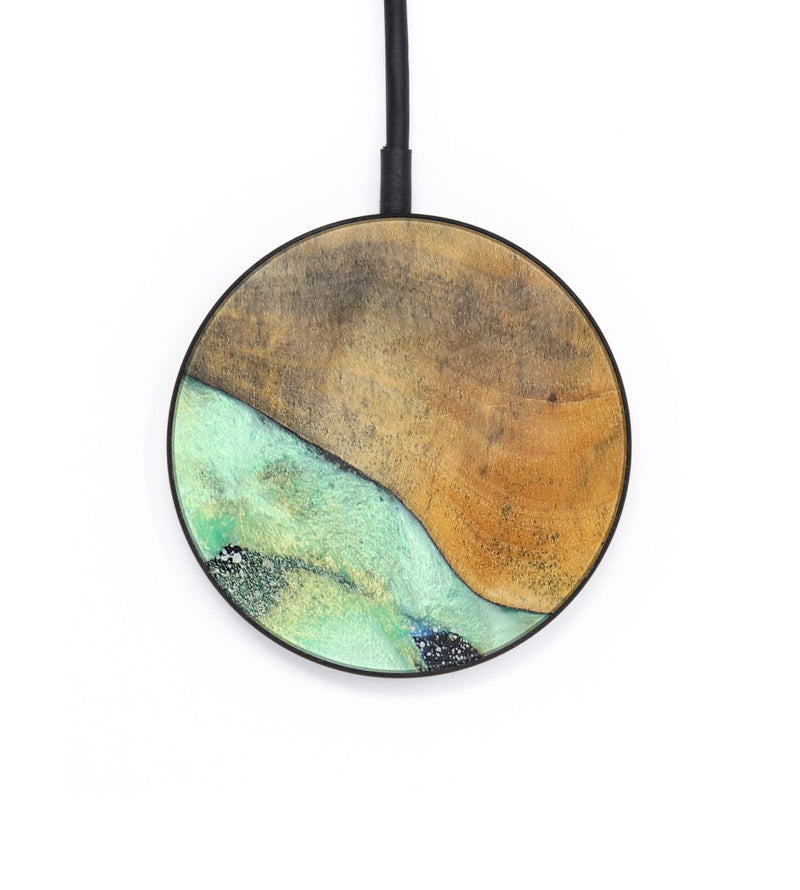 Circle Wood+Resin Wireless Charger - Sara (Cosmos, 701794)