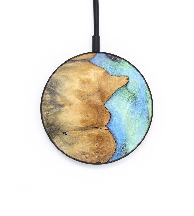 Circle Wood+Resin Wireless Charger - Bryan (Cosmos, 701796)