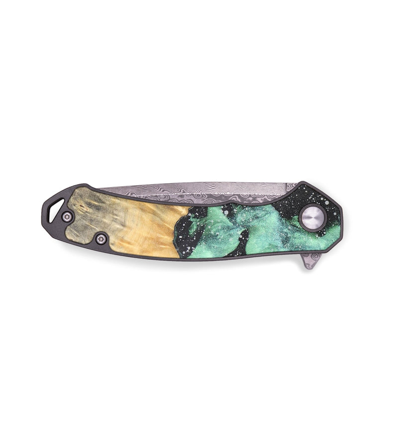 EDC Wood+Resin Pocket Knife - Shane (Cosmos, 701841)