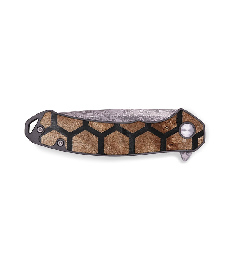 EDC Wood+Resin Pocket Knife - Lukas (Pattern, 701849)