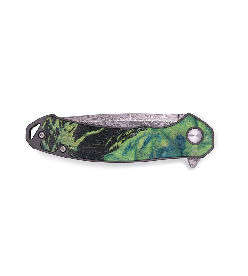 EDC Wood+Resin Pocket Knife - Beckham (Pattern, 701882)