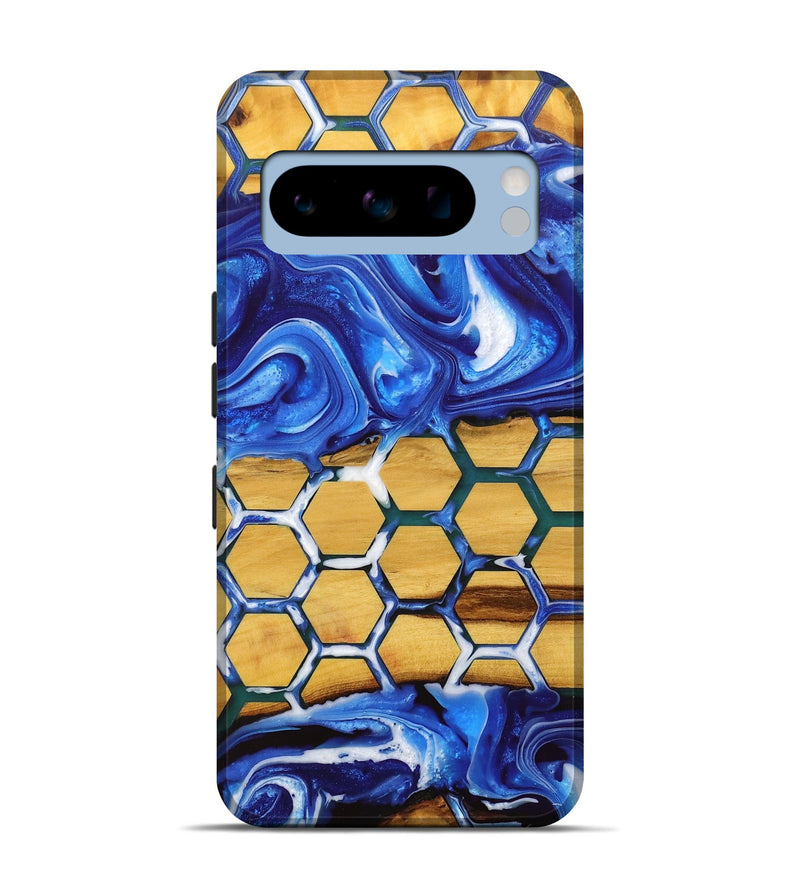 Pixel 8 Pro Wood+Resin Live Edge Phone Case - Lynn (Pattern, 702091)