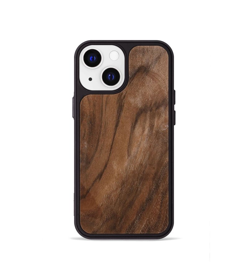 iPhone 13 mini Wood+Resin Phone Case - Lainey (Wood Burl, 702537)