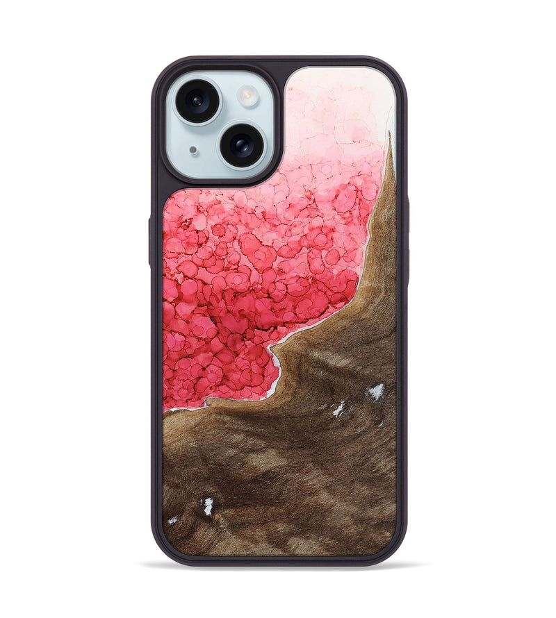 iPhone 15 Wood+Resin Phone Case - Antonio (Ombre, 702811)