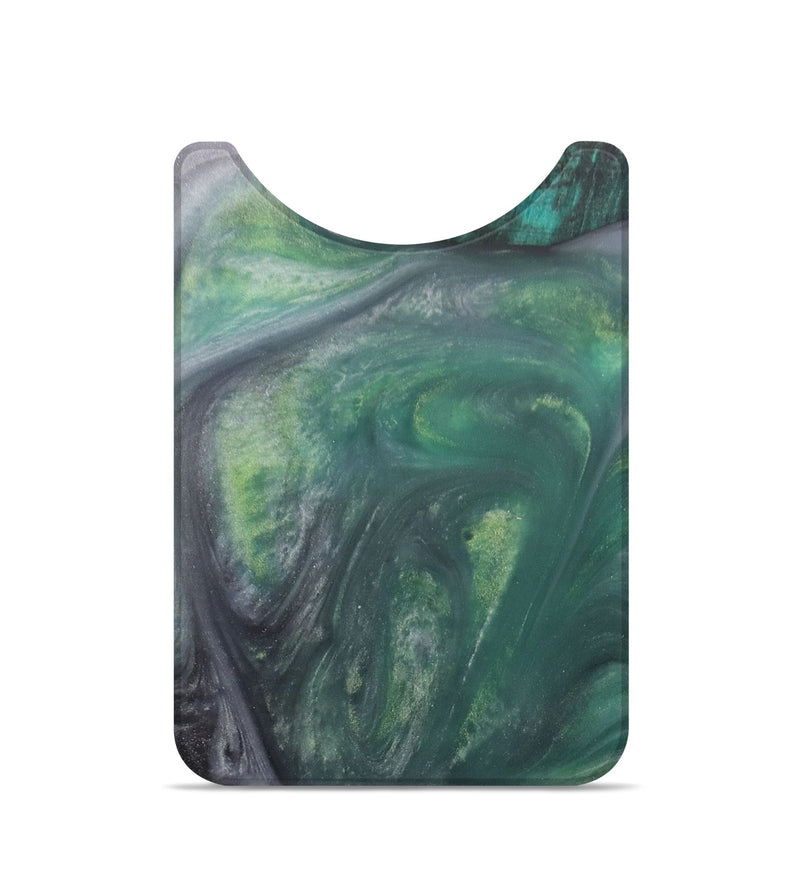 Live Edge Wood+Resin Wallet - Milani (Green, 703088)