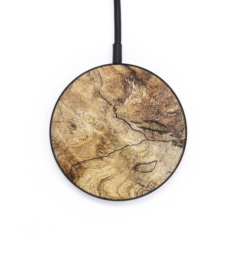 Circle Wood+Resin Wireless Charger - Joan (Wood Burl, 703270)