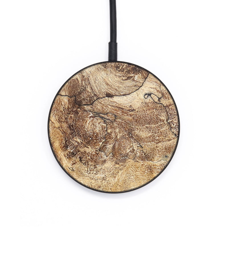 Circle Wood+Resin Wireless Charger - Sophia (Wood Burl, 703272)