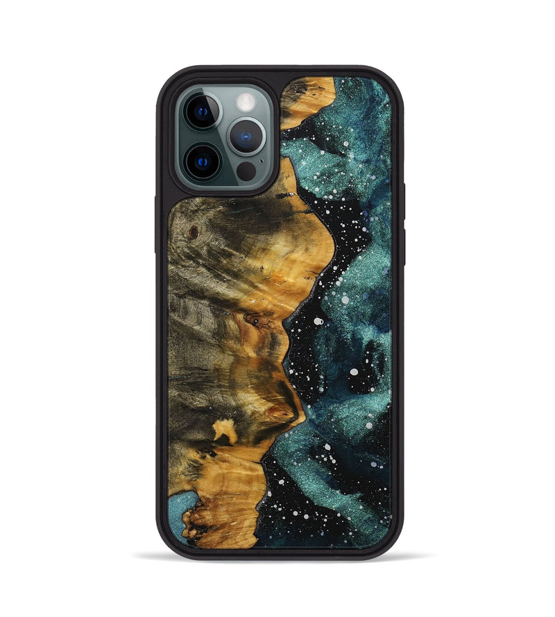 iPhone 12 Pro Wood+Resin Phone Case - Khalil (Cosmos, 703750)