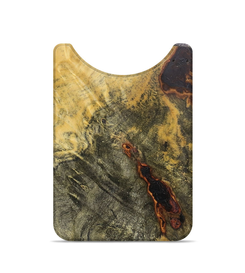 Live Edge Wood+Resin Wallet - Demetrius (Wood Burl, 703762)