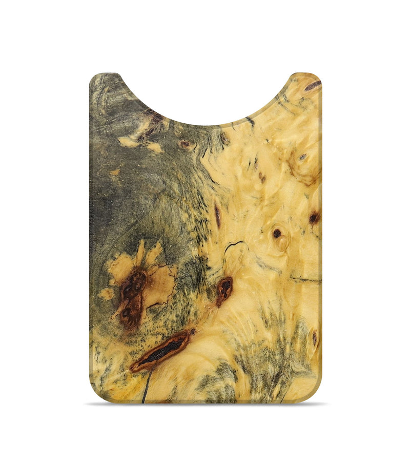 Live Edge Wood+Resin Wallet - Tristen (Wood Burl, 703763)