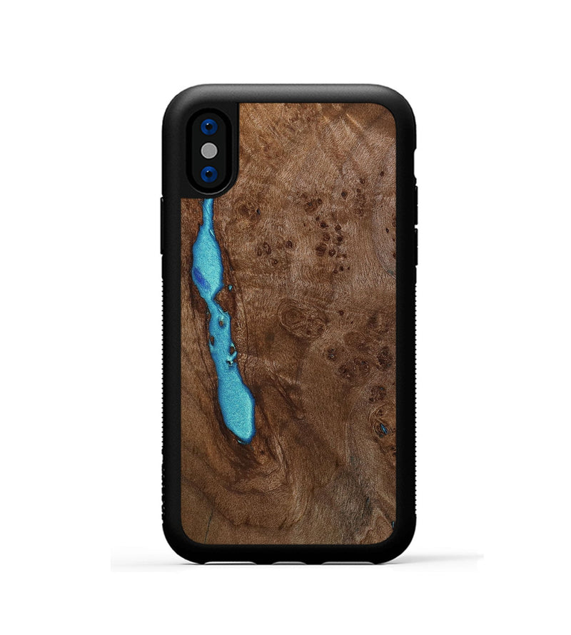 iPhone Xs  Phone Case - Allyson (Wood Burl, 703869)