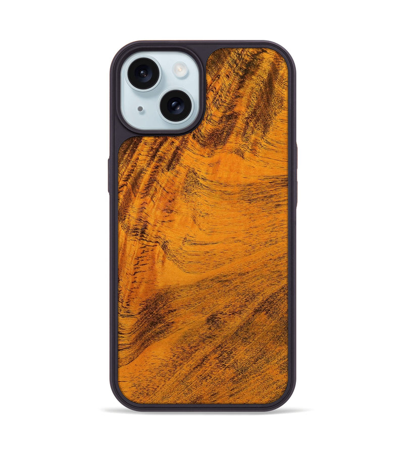 iPhone 15  Phone Case - Abby (Wood Burl, 703870)