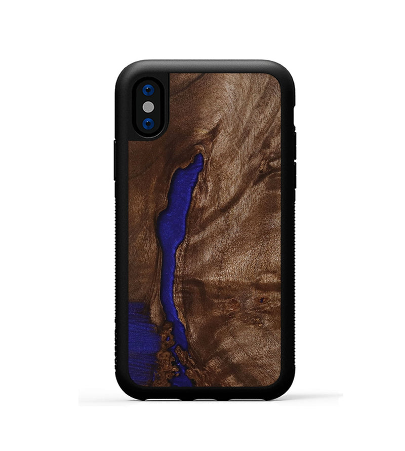 iPhone Xs  Phone Case - Janiya (Wood Burl, 703871)