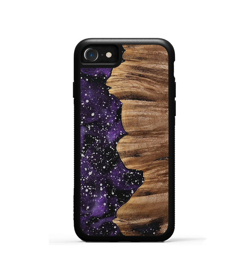 iPhone SE Wood+Resin Phone Case - Rudy (Cosmos, 703880)