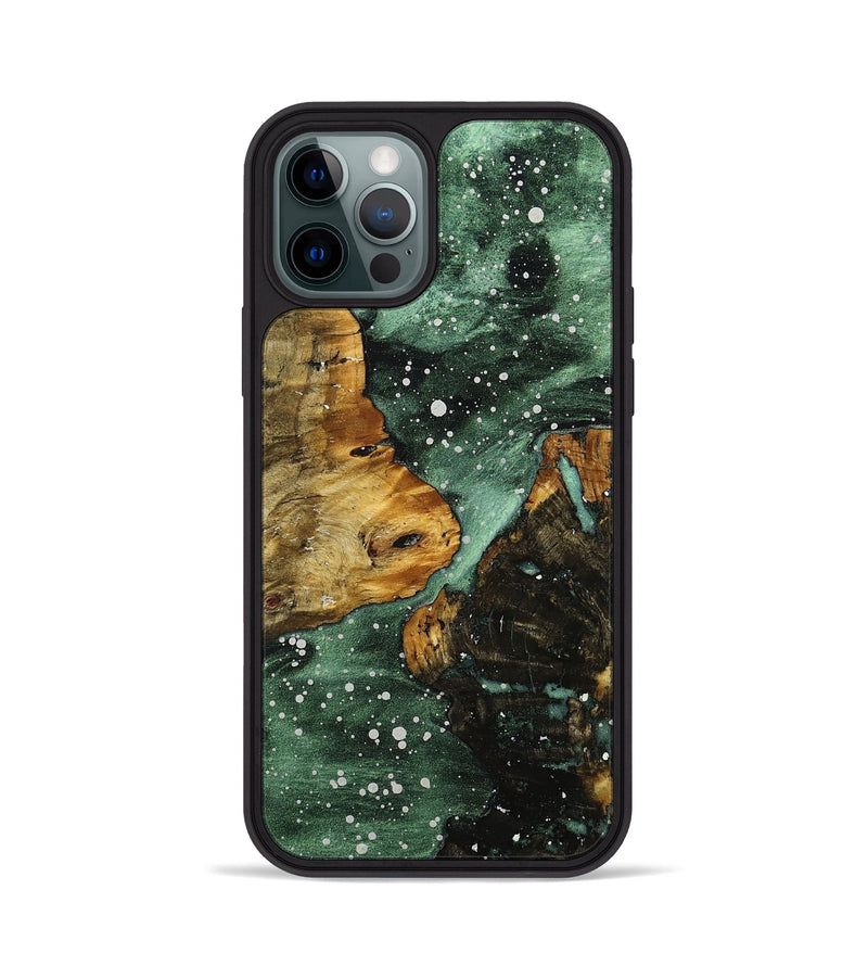 iPhone 12 Pro Wood+Resin Phone Case - Damon (Cosmos, 703898)