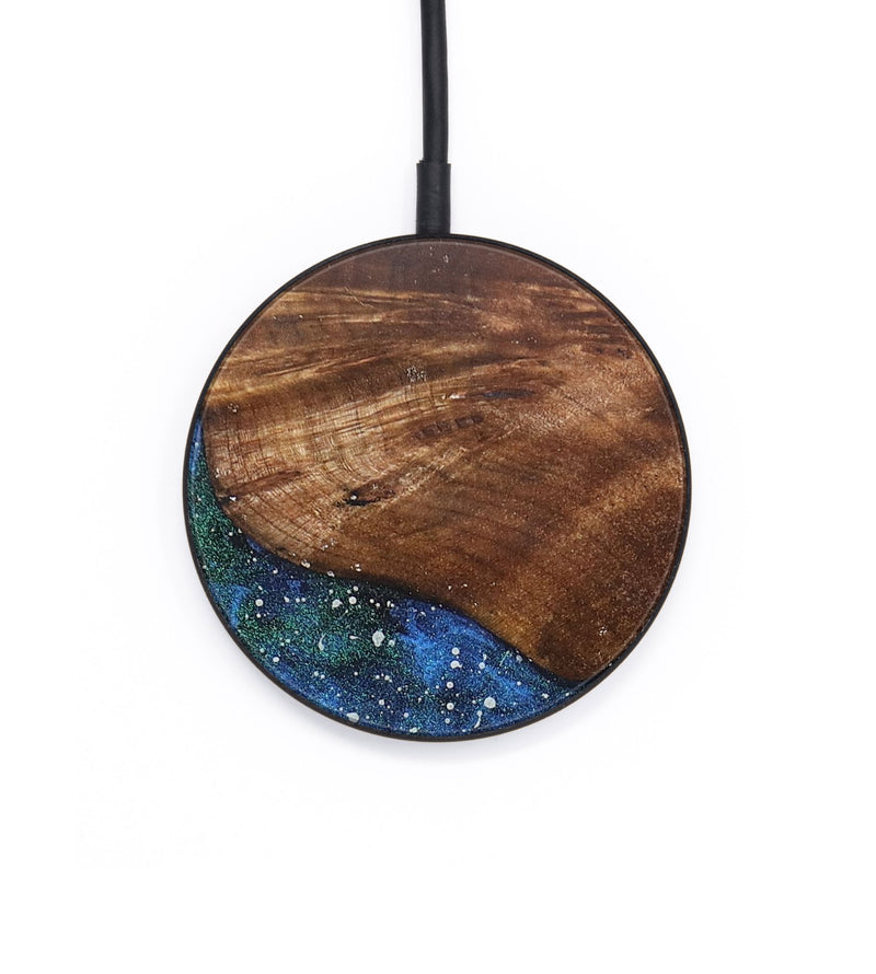 Circle Wood+Resin Wireless Charger - Sheree (Cosmos, 704175)