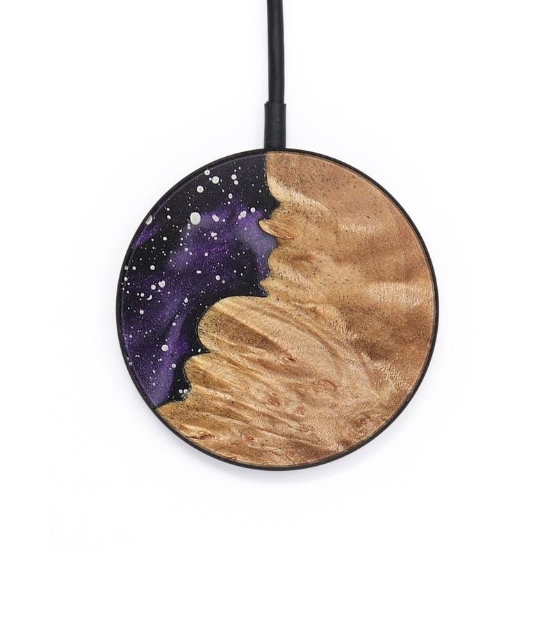 Circle Wood+Resin Wireless Charger - Damon (Cosmos, 704181)