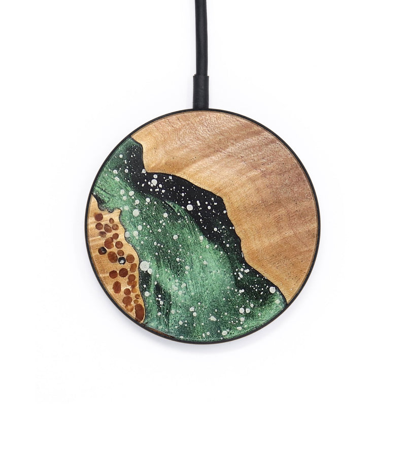 Circle Wood+Resin Wireless Charger - Kelsie (Cosmos, 704187)