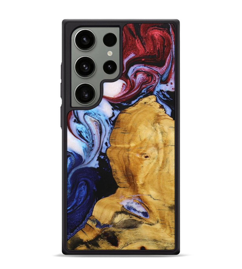 Galaxy S24 Ultra Wood+Resin Phone Case - Leilani (Ombre, 704264)