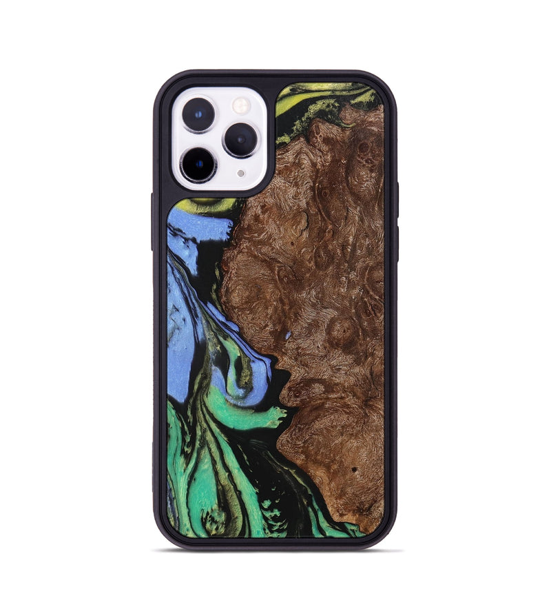 iPhone 11 Pro Wood+Resin Phone Case - Beckett (Ombre, 704274)