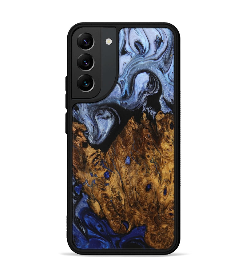 Galaxy S22 Plus Wood+Resin Phone Case - Stacy (Ombre, 704291)