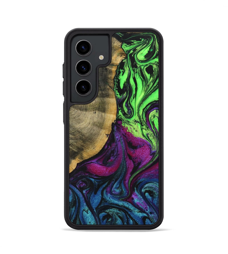 Galaxy S24 Wood+Resin Phone Case - Rhett (Ombre, 704293)