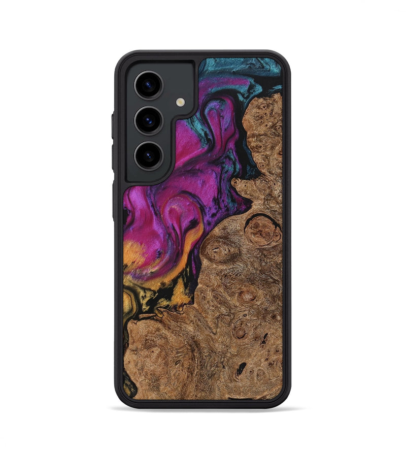 Galaxy S24 Wood+Resin Phone Case - Grover (Ombre, 704332)
