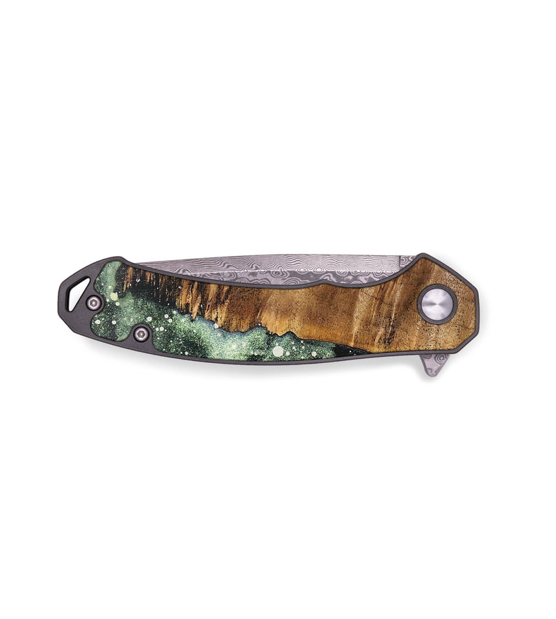 EDC Wood+Resin Pocket Knife - Francine (Cosmos, 704898)