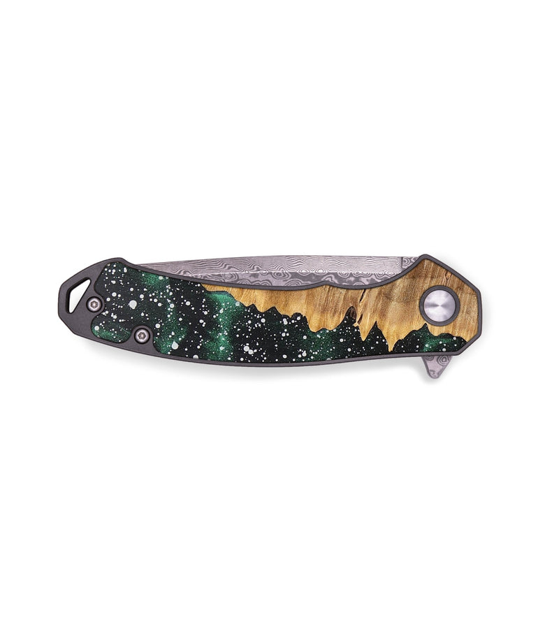 EDC Wood+Resin Pocket Knife - Yaretzi (Cosmos, 704901)