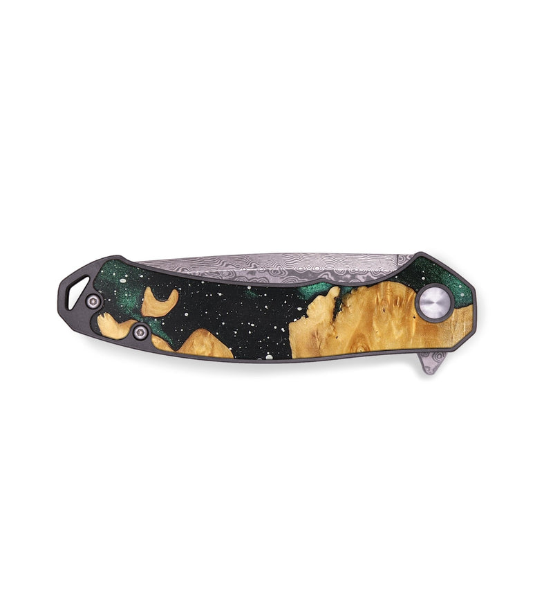 EDC Wood+Resin Pocket Knife - Kelsey (Cosmos, 704902)