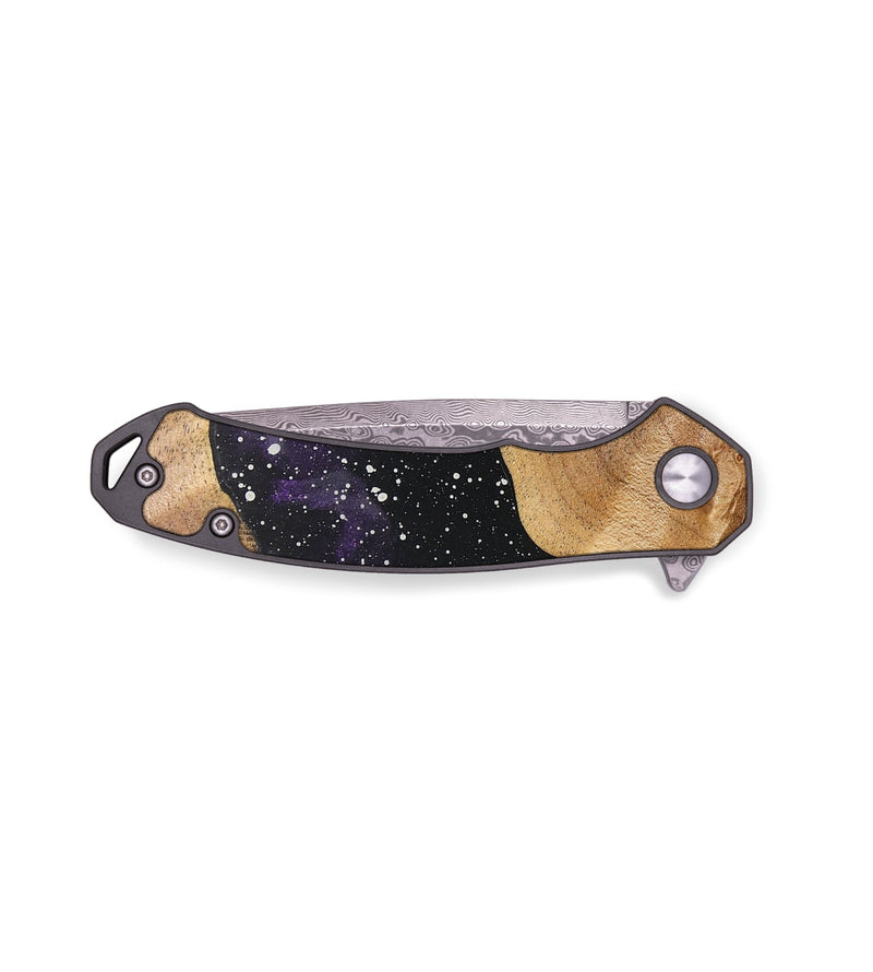 EDC Wood+Resin Pocket Knife - Charles (Cosmos, 704904)