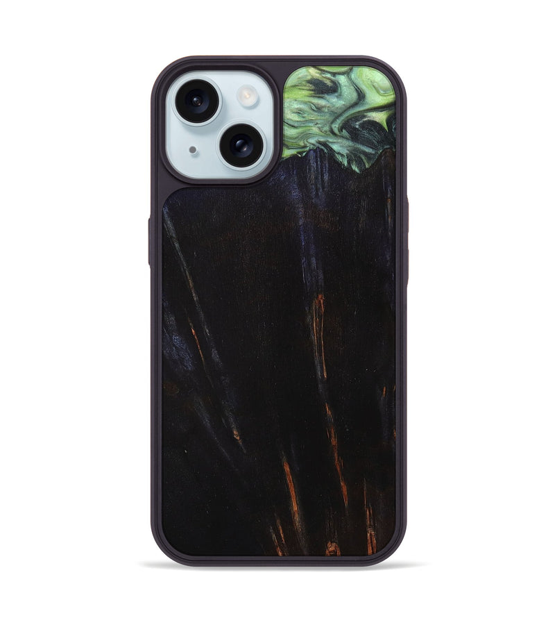 iPhone 15  Phone Case - Eugene (Wood Burl, 704977)