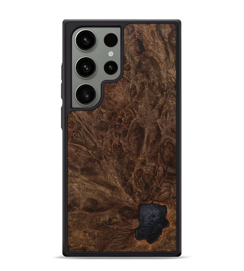 Galaxy S24 Ultra Wood+Resin Phone Case - Elaine (Wood Burl, 705568)
