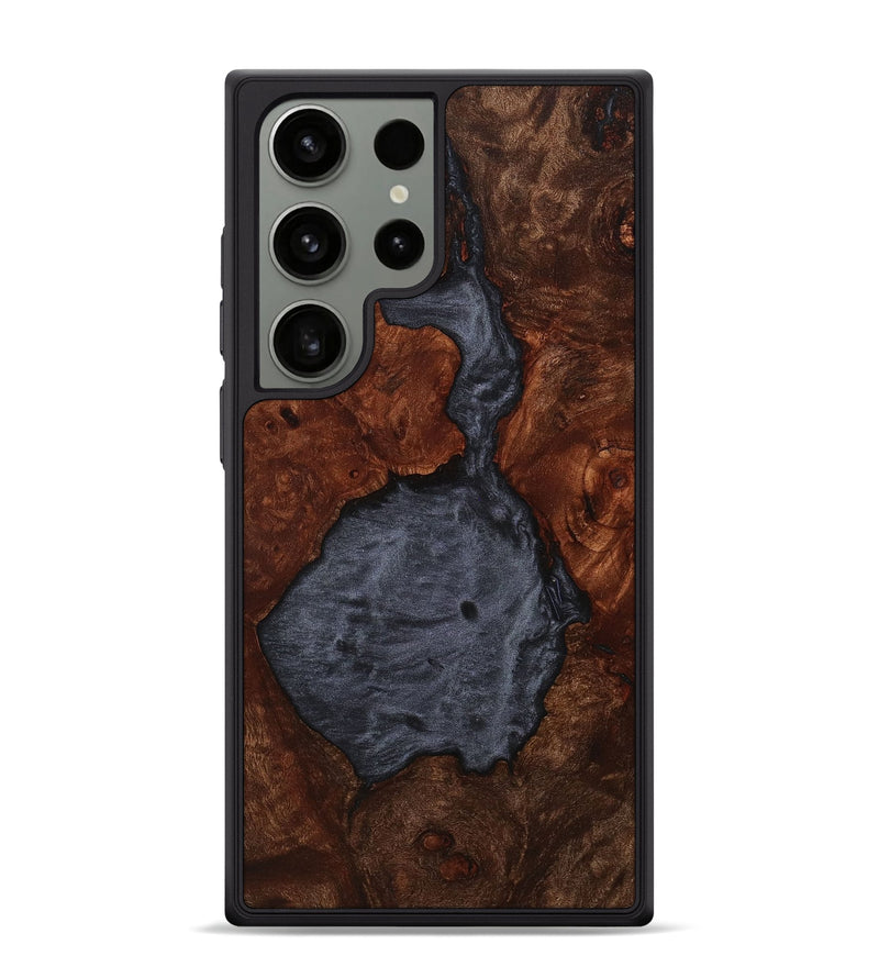 Galaxy S24 Ultra Wood+Resin Phone Case - Corey (Wood Burl, 705569)