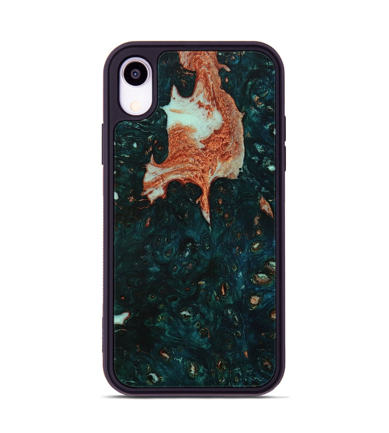 iPhone Xr Wood+Resin Phone Case - Deanna (Wood Burl, 705586)