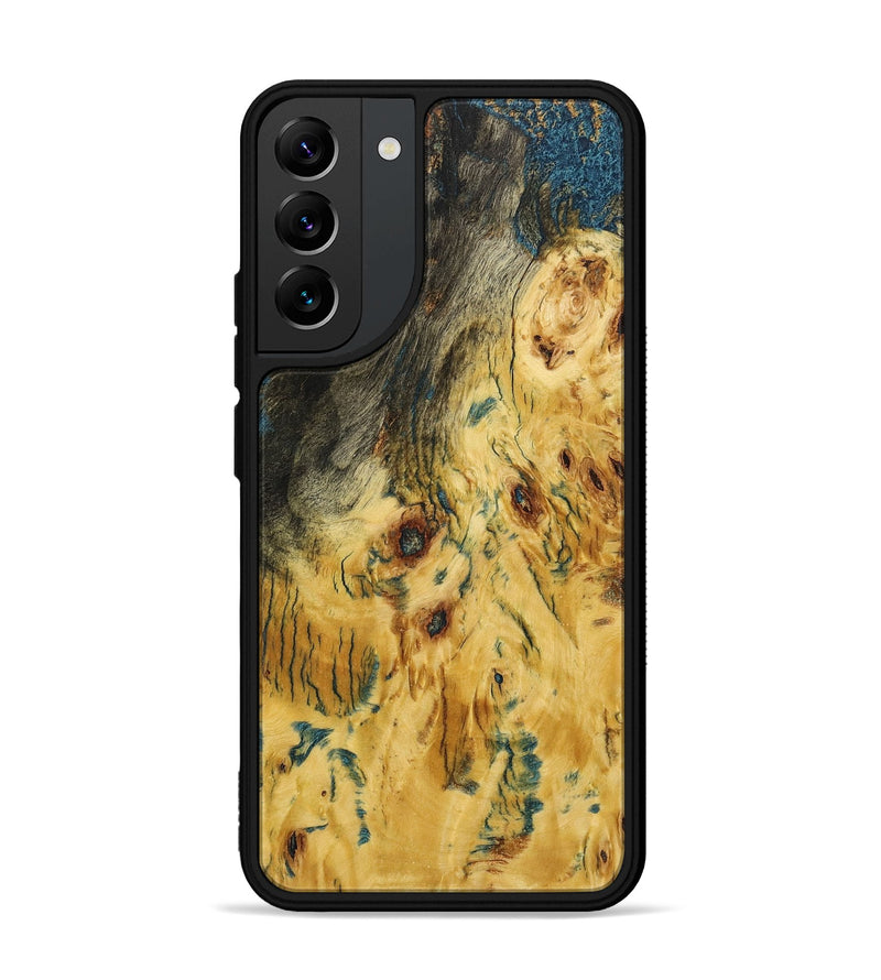 Galaxy S22 Plus Wood+Resin Phone Case - Candice (Wood Burl, 705588)