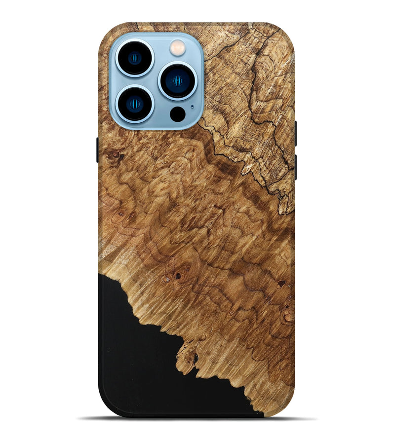 iPhone 14 Pro Max  Live Edge Phone Case - Simon (Wood Burl, 705951)