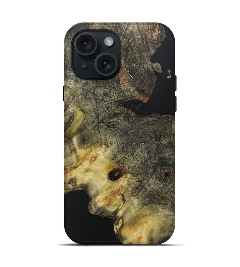 iPhone 15  Live Edge Phone Case - Bette (Wood Burl, 705957)