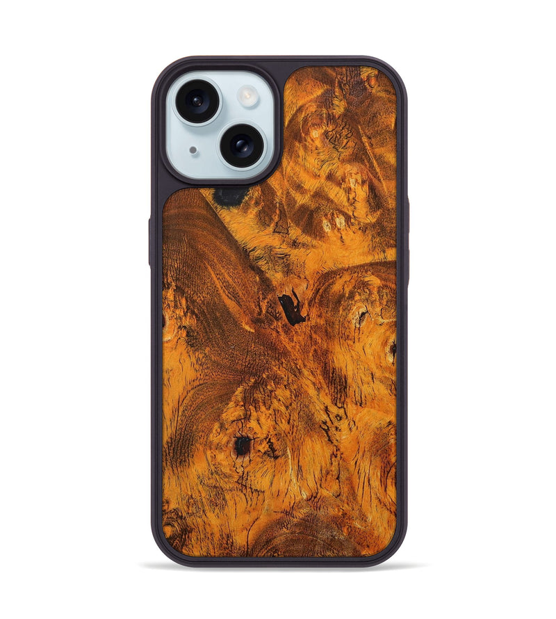 iPhone 15  Phone Case - Miranda (Wood Burl, 706071)