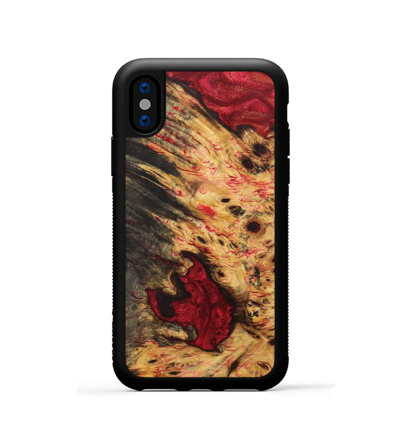 iPhone Xs  Phone Case - Scott (Wood Burl, 706078)