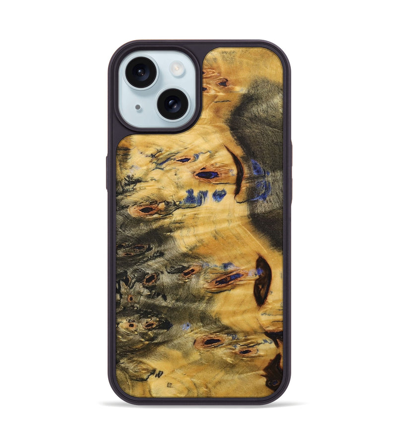 iPhone 15  Phone Case - Nikolas (Wood Burl, 706085)
