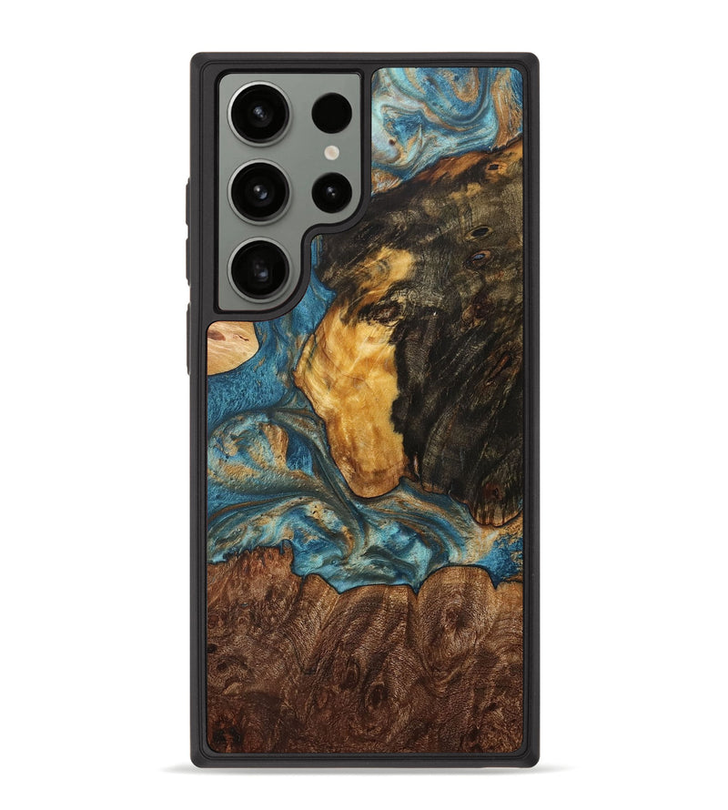Galaxy S23 Ultra Wood+Resin Phone Case - Grayson (Mosaic, 706090)