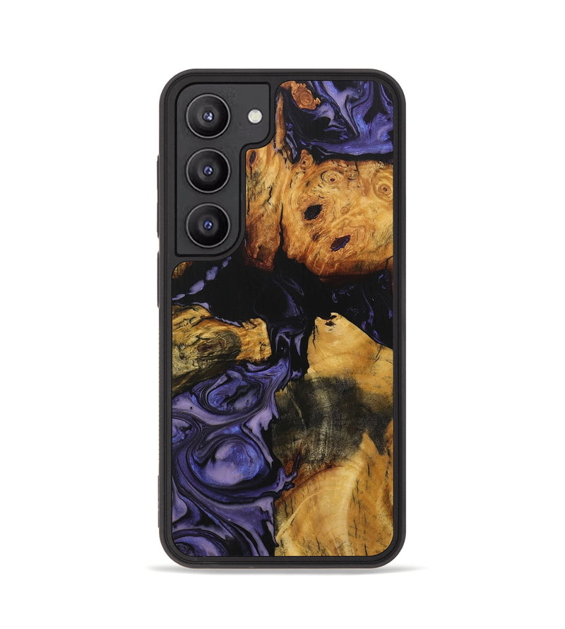 Galaxy S23 Wood+Resin Phone Case - Whitney (Mosaic, 706108)